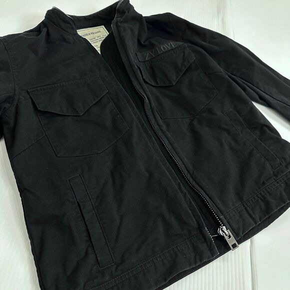 Zadig & Voltaire Kavy Military Jacket Broken Heart Sz M Edgy Rock Chic Punk - Picture 12 of 16